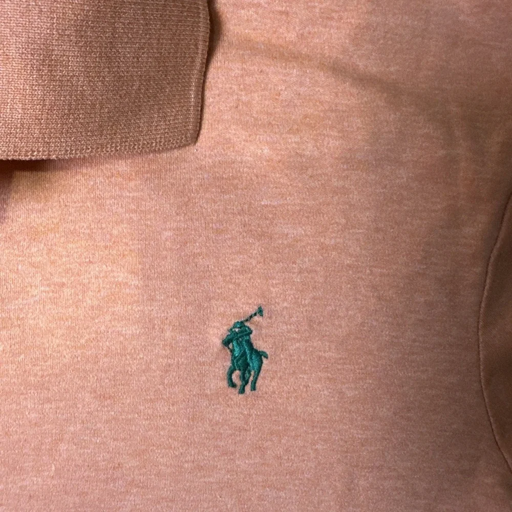 Men's Polo Ralph Lauren Pima Touch Size M Tangerine‎ Color Polo